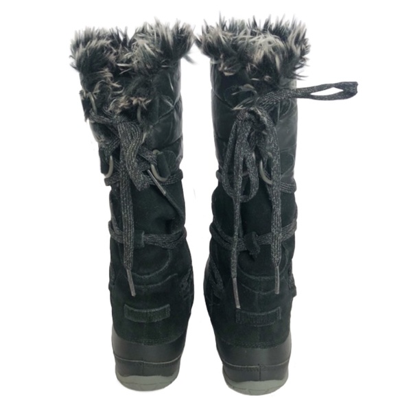 The North Face Black Jozie Purna Winter Boots, Sz 9 - Picture 9 of 14